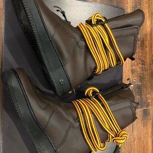 Brand new Nike Air Force 1 hi boots